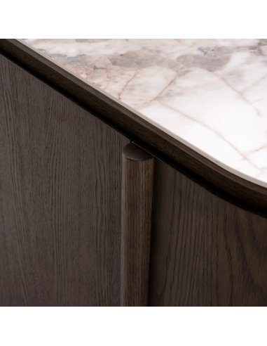 Ceramic Buffet Travertine Effect 3 Deuren Langford - Richmond Interiors