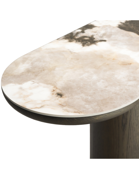 Mármore Nuvem Console Marrom Langford - Richmond Interiors