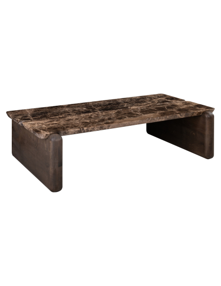 Lagrasse dunkelbrauner Couchtisch