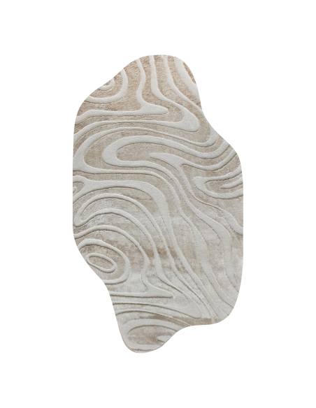 Mueble de patrones orgánicos fluidos beige 200x350 IVAR - Richmond Interiores