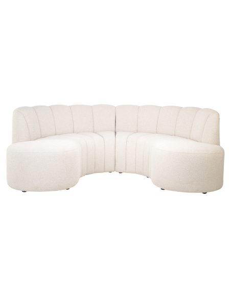 Conjunto de arena bent bent redonda de 2 hito - Richmond Interiores