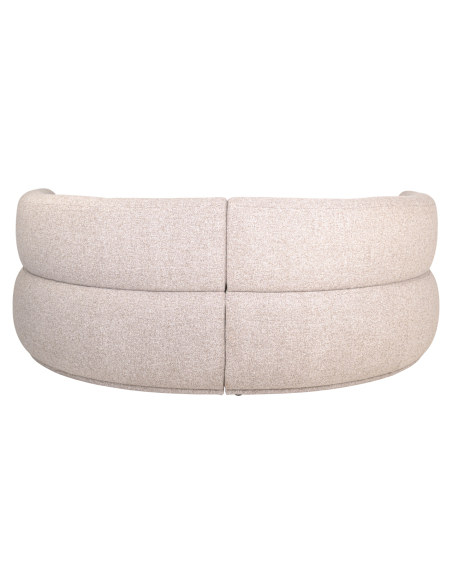 Runde braune Cayenne-Runde-Bank-Set von 2 Sorrobon - Richmond Interiors