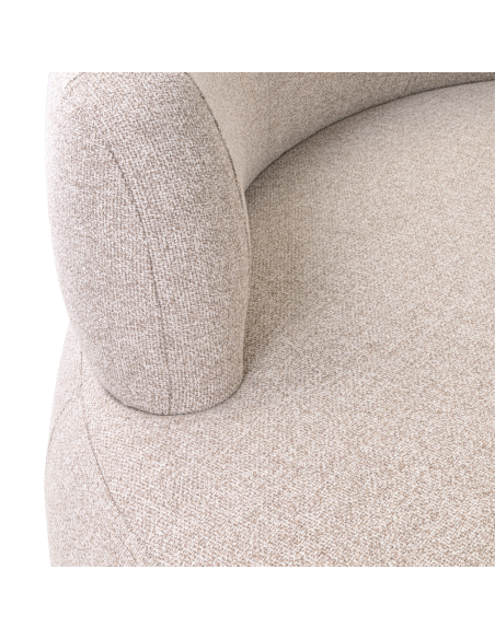 Runde braune Cayenne-Runde-Bank-Set von 2 Sorrobon - Richmond Interiors