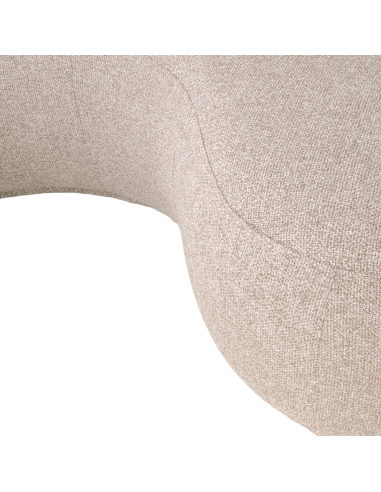 Round Brown Cayenne Round Bench Set of 2 Sorrobon - Richmond Interiors