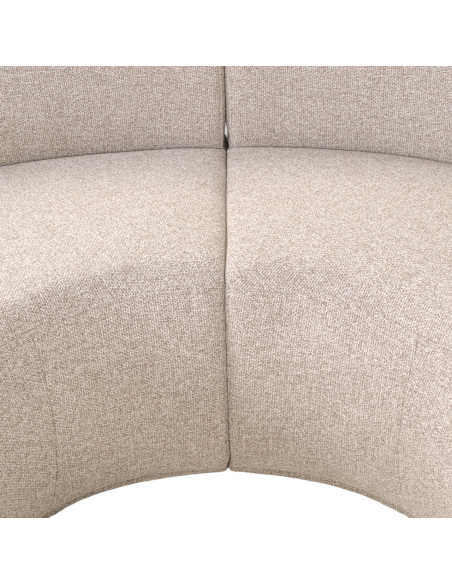Ronde Brown Cayenne Ronde Bench Set van 2 Sorrobon - Richmond Interiors