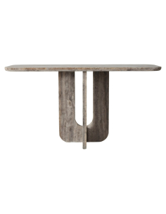 Westin Gray Travertine Console - Richmond Interiors 2