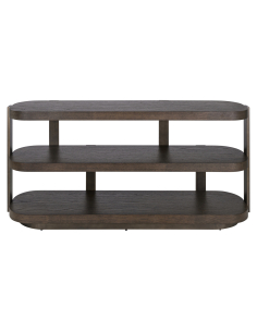 Console vague 3 niveaux brun ELLINGTON - Richmond Interiors 2