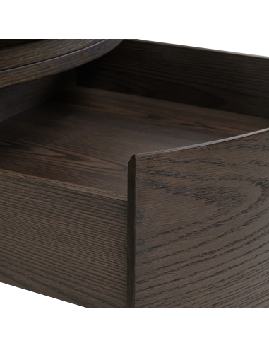 Marrom marmorizado redondo 90cm Langford - Richmond Interiors