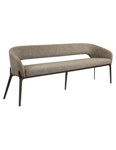 Dining Room Bench Tweed Brun Kenzi | Loft Attitude