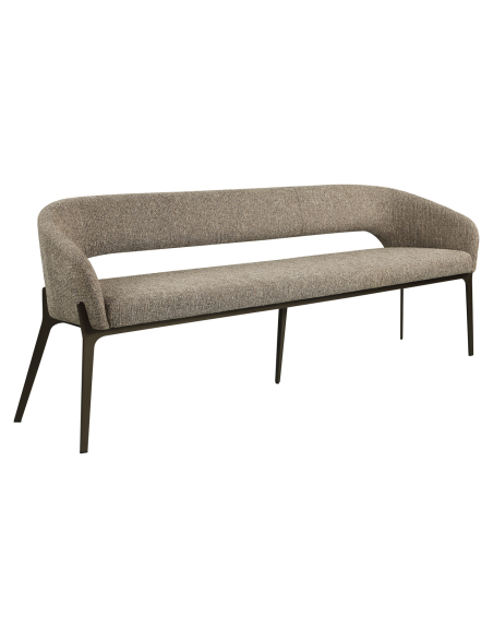 Esszimmer Bank Tweed Brun Kenzi | Loft Attitude