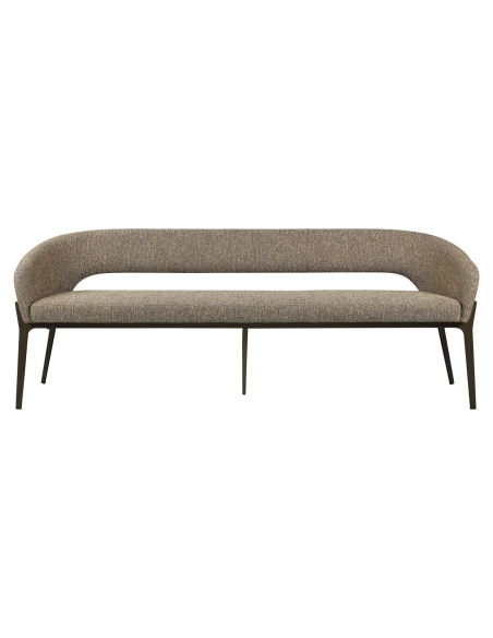 Panca da pranzo Tweed Brun Kenzi | Loft Attitude