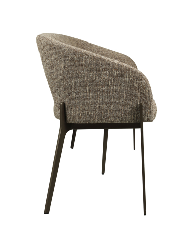 Dining Room Bench Tweed Brun Kenzi | Loft Attitude