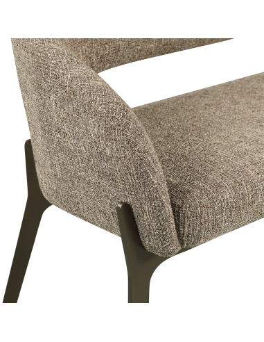 Esszimmer Bank Tweed Brun Kenzi | Loft Attitude