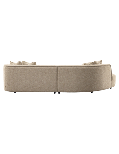 Divano angolare sinistro Tweed sabbia Romero Romero | Loft Attitude