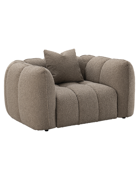 Silla de tela de tela de tela ignífuga Hogan | Loft Attitude