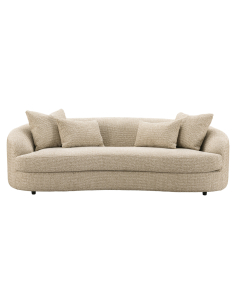 Sofa Textured Tecido Cream Morena | Loft Attitude 2