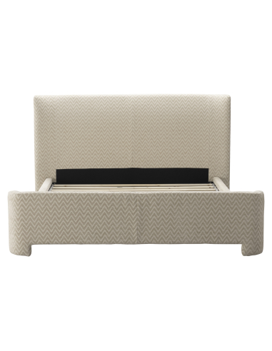 160x200 Cama de tela Chevron 160x200 DIVANA | Loft Attitude