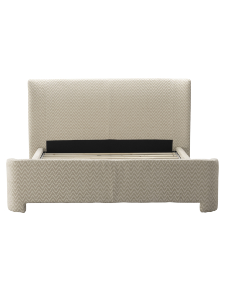 160x200 Cama de tela Chevron 160x200 DIVANA | Loft Attitude