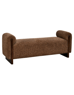 Bankgewebe braun mit quadratischem Mesh Winslow