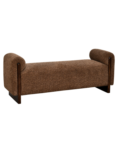 Bench Fabric Brown with Square Mesh Winslow