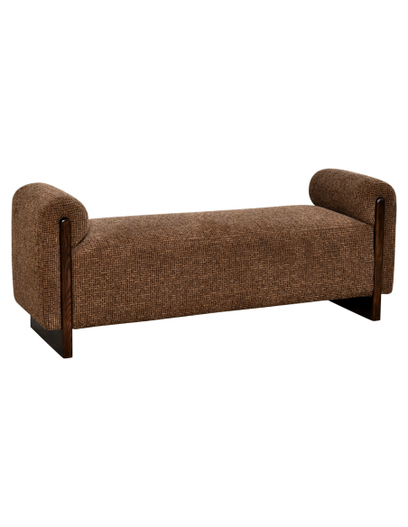 Bench Fabric Brown with Square Mesh Winslow