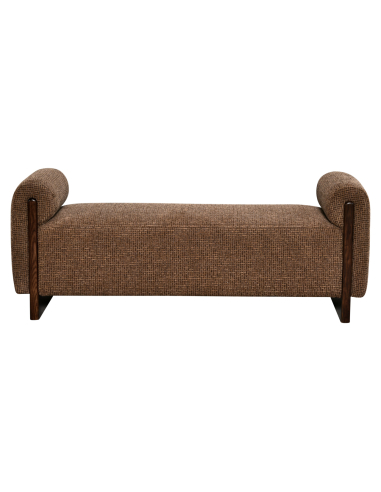 Bench Fabric Brown with Square Mesh Winslow