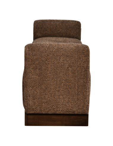 Bench Fabric Brown with Square Mesh Winslow