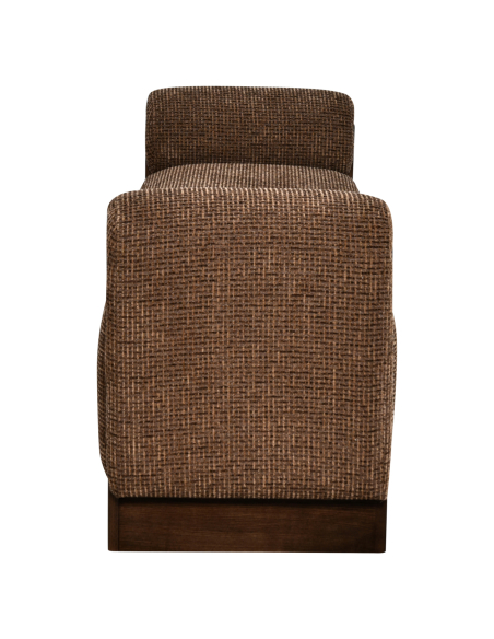 Bench Fabric Brown with Square Mesh Winslow