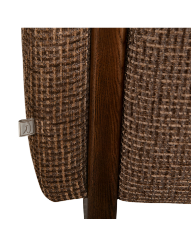 Bench Fabric Brown with Square Mesh Winslow