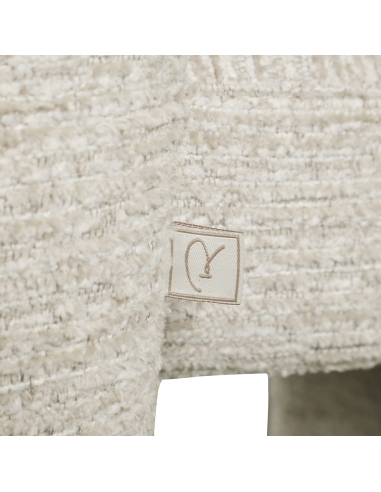 Sgabello per controsoffitto in tessuto lineare naturale Soho | Loft Attitude