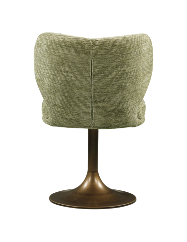 Sweet Pistachio Soft Fabric Chair Amly | Loft Attitude