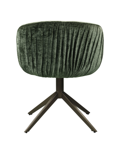 Swivel Chair Green Track Sauge Cassi | Loft Attitude