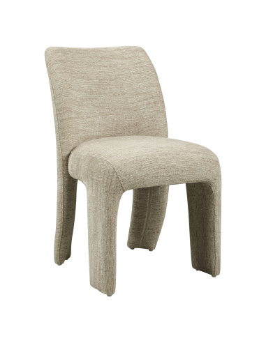Lote de 2 sillas Tela dulce natural Maya | Loft Attitude