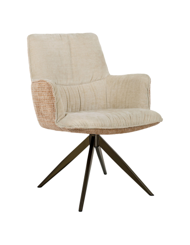 Silla giratoria Jacquard Ginger Chase Tela | Loft Attitude