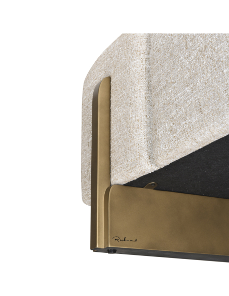Capitonn Bench Tweed Cream Design Caleo
