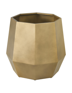 Gouden gouden facet metalen pot cache-asmodel