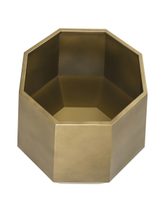 Gouden gouden facet metalen pot cache-asmodel 2