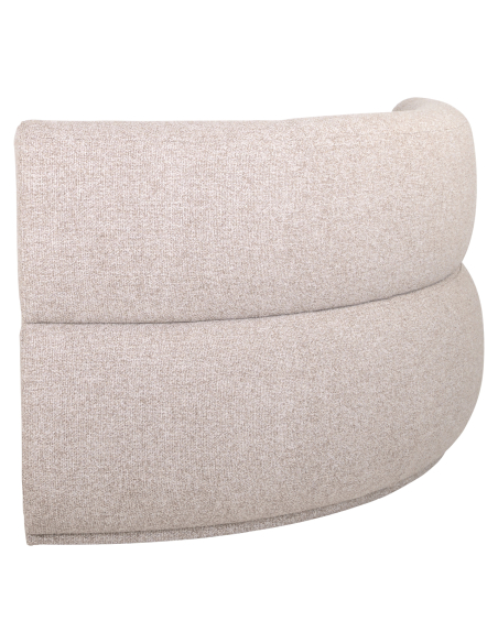 Banc Sorrobon customized open end left round
