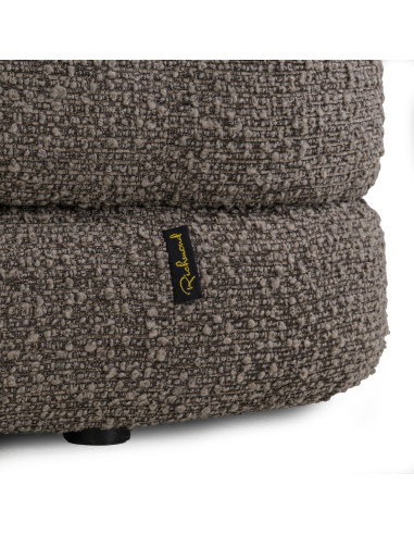 Deep brown storage bench CAMILLE