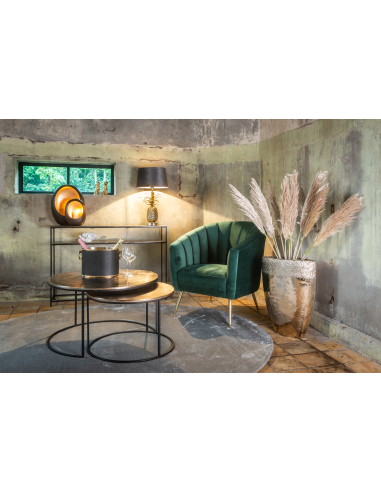 Table basse Asher champagne gold (Set of 2)