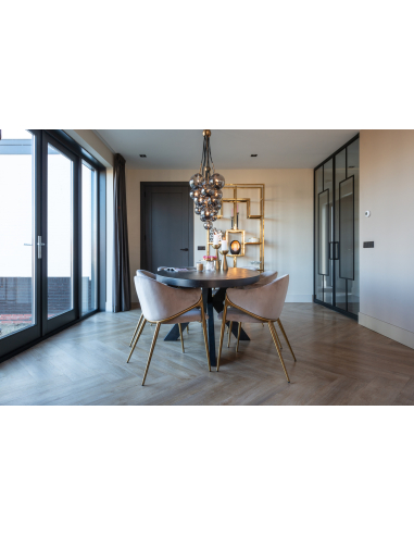 Magnus gold display cabinet