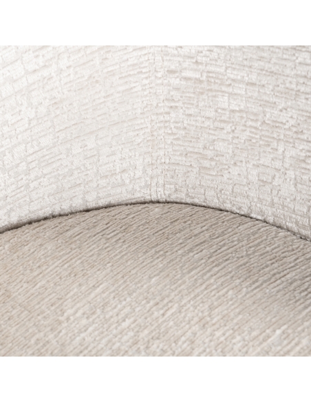 Cream Fusion fabric dining chair RUBY