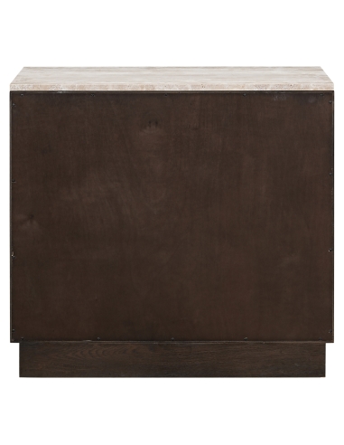 Oak and travertine sideboard CLAREMONT | Loft Attitude