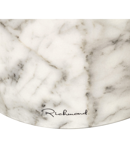 White marble side table KITA | Loft Attitude