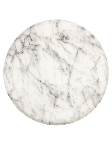 Mesa de apoio em travertino branco LOHAN | Loft Attitude