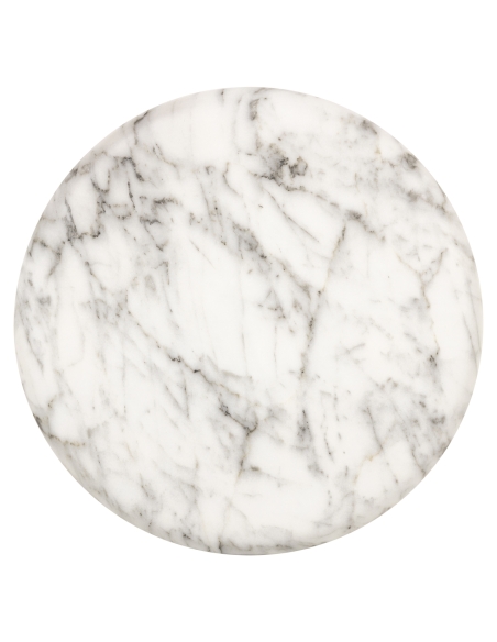 White travertine side table LOHAN | Loft Attitude