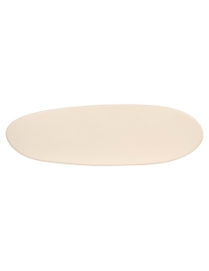 Console ovale enduit beige CLAYTON | Loft Attitude 2