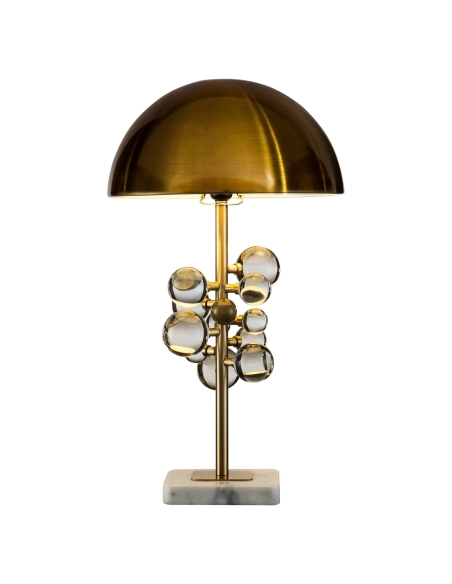 Candeeiro de mesa bronze e mármore BELA | Loft Attitude