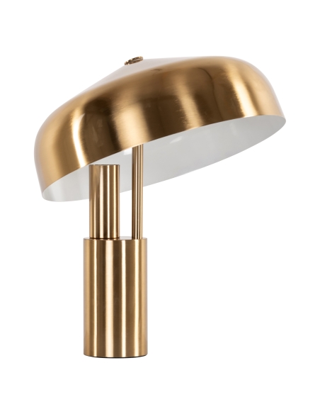 Lampada da tavolo in ottone spazzolato LINZY | Loft Attitude
