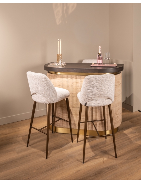 Beige Martini Bar